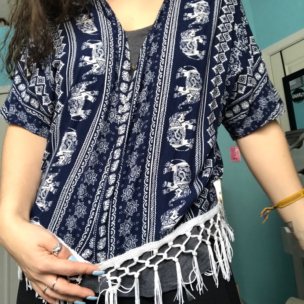 Elephant kimono